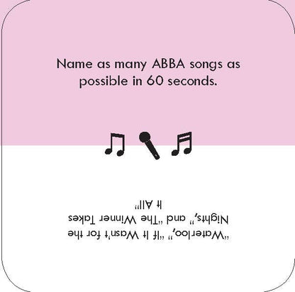 Chronicle Books - After Dinner Amusements: Song Connections