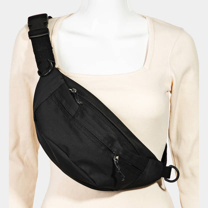 Collections by Fame Accessories - Large Lightweight Fanny Pack Bag