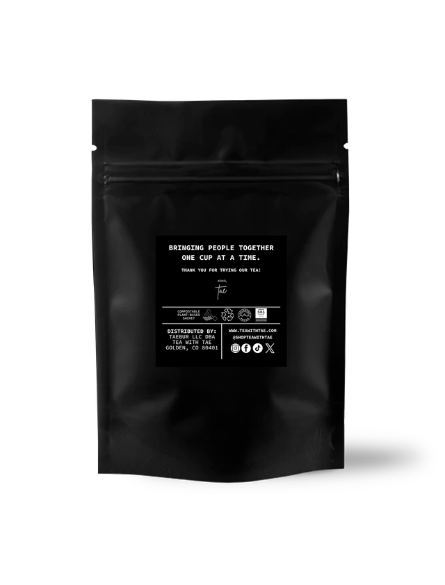 Tea with Tae - Calming Herbal Tea Small Gift Pouch (5 tea bags)