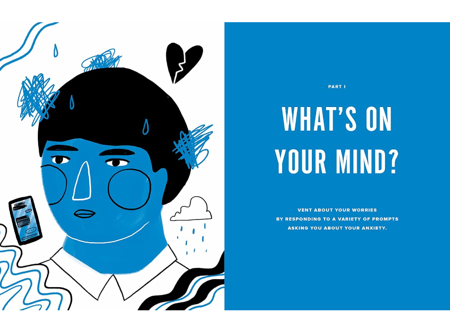 Blue Star Press - Goodbye, Anxiety: A Guided CBT Journal (Self Care)