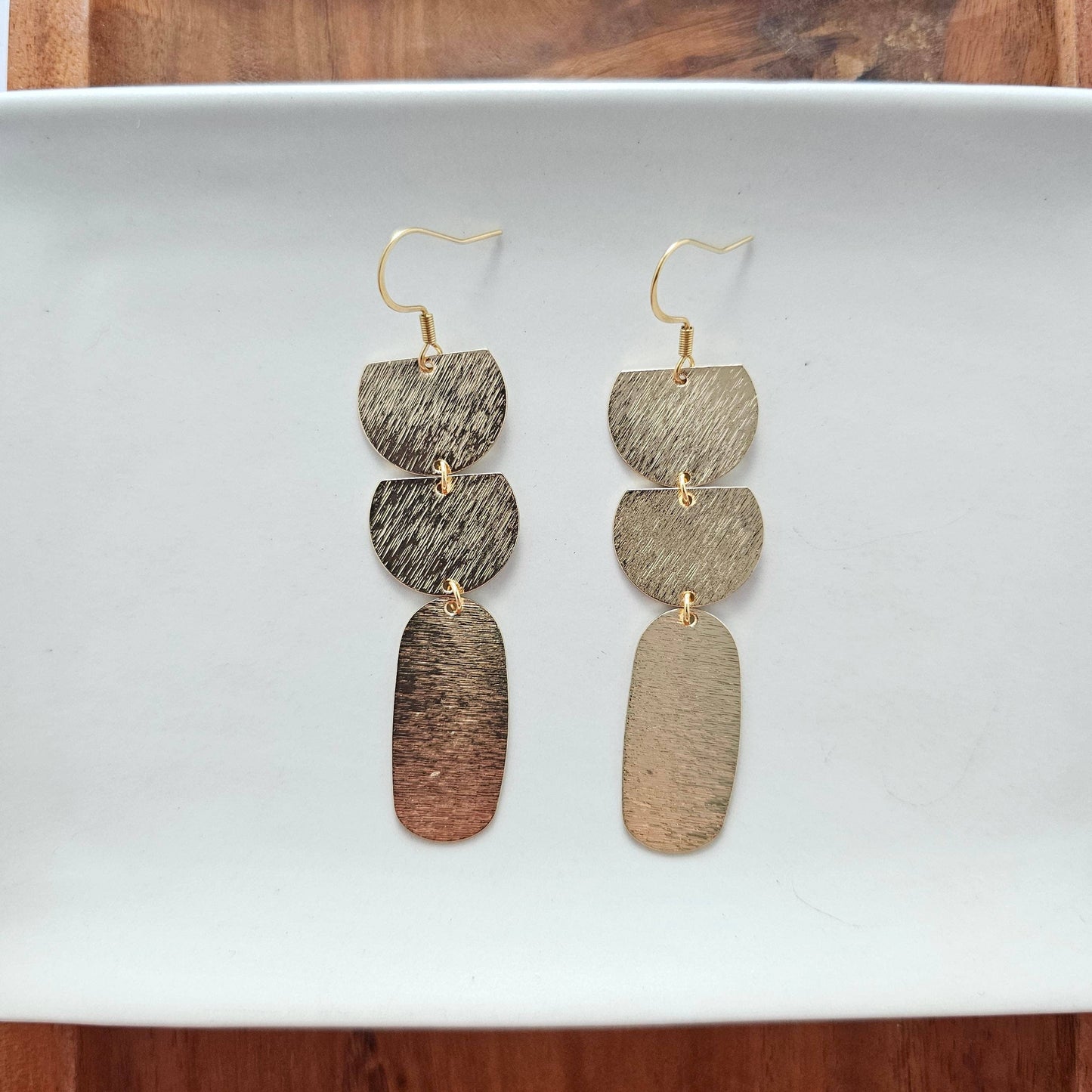 Spiffy & Splendid - Elizabeth Earrings - Gold // Jewelry, Gifts