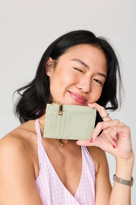 Jen & Co. - WL1991 Sia Printed Card Holder Wallet