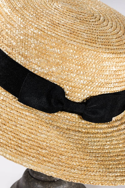 Urbanista - Wheat Straw Boater Hat