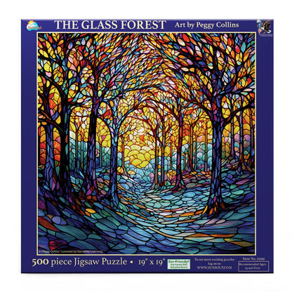 SunsOut - 0387 The Glass Forest 500 pc Puzzle