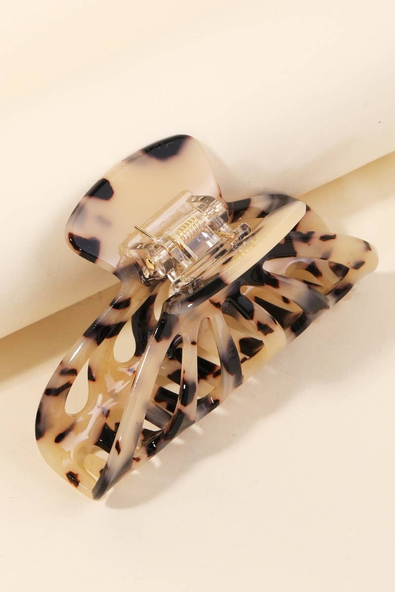 Anarchy Street - 2 Piece Tortoise Shell Hair Claw Set