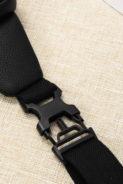Hana - Solid PU Sling Bag
