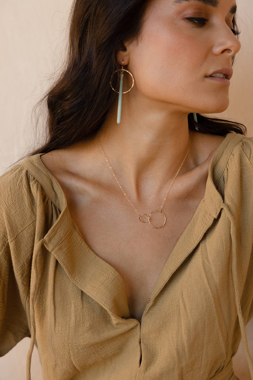 Token Jewelry - Unity Necklace in 14k Gold Fill or Sterling Silver 