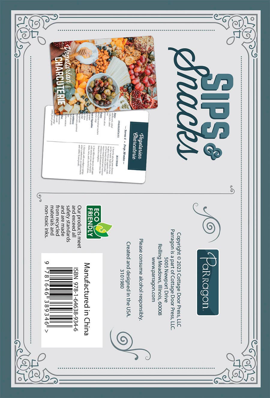 Cottage Door Press - The Art of Mixology Sips & Snacks 50 Recipe Cards