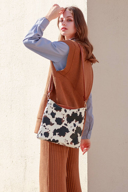 Jen & Co. - Emma 3 Compartment Crossbody w/ Snap Closure | M1765