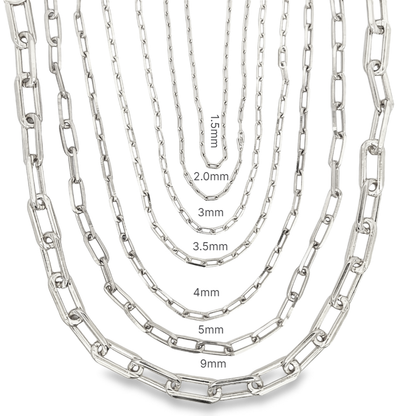 MIA Jewelry - Paperclip Chain (F164/F174/F175/F177/F178/F180/F181/F184/F185/F186/F192)
