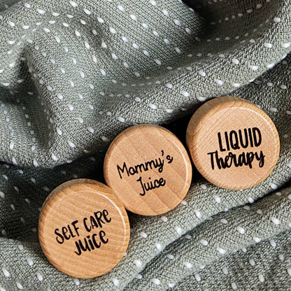 Lou Golden Designs - Mommy's Juice Wine Stopper