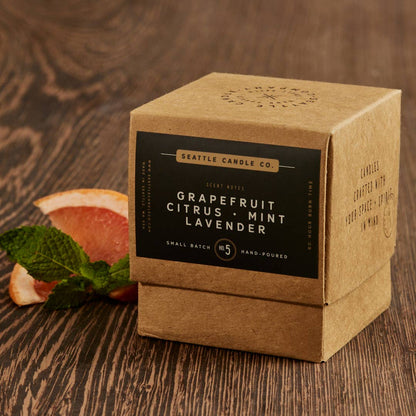 Seattle Candle Company - Grapefruit + Mint