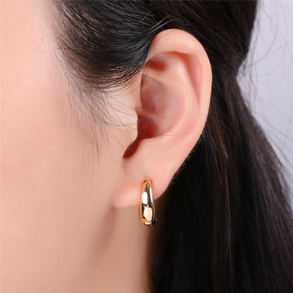 Aim Eternal - Simple Huggie Hoop Earring P033, P036, P038, P249
