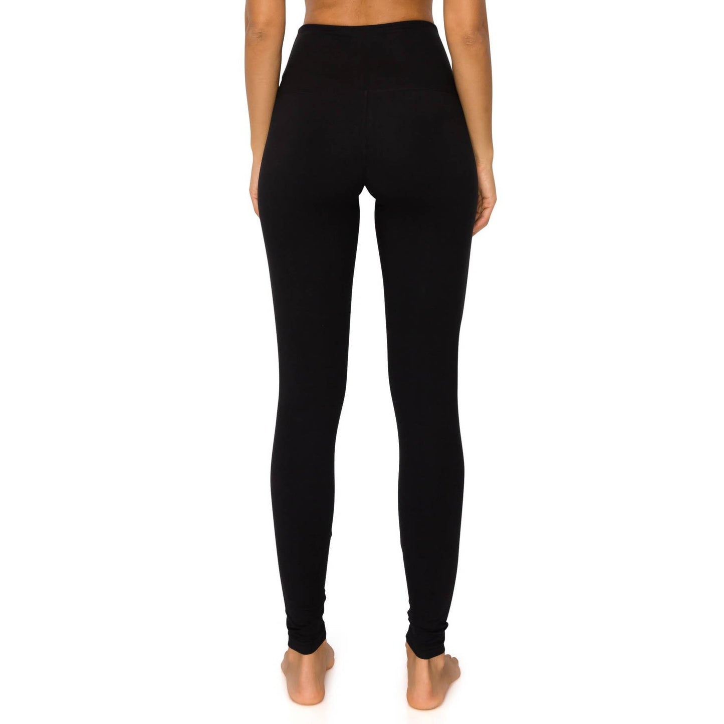 Leggings Depot - 5" Yoga Band Premium Solid Activewear Leggings