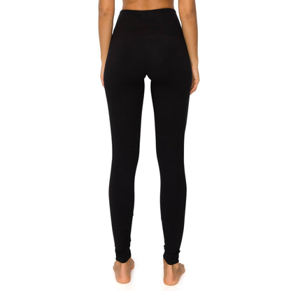 Leggings Depot - 5" Yoga Band Premium Solid Activewear Leggings