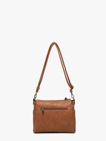Jen & Co. - Kali Distressed Dual Front Pocket Crossbody | M2869