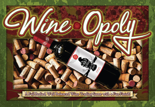 Outset Games and Cobble Hill Puzzles - Wine-Opoly Board Game