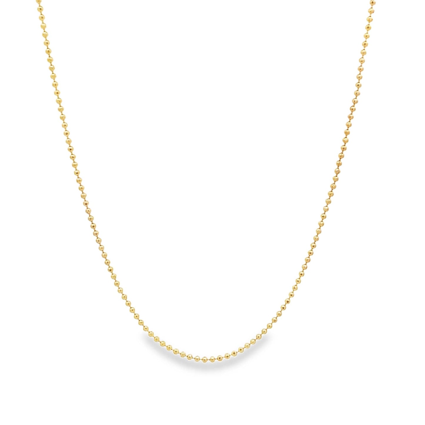 MIA Jewelry - Ball Chain Diamond Cut 1mm (F262)