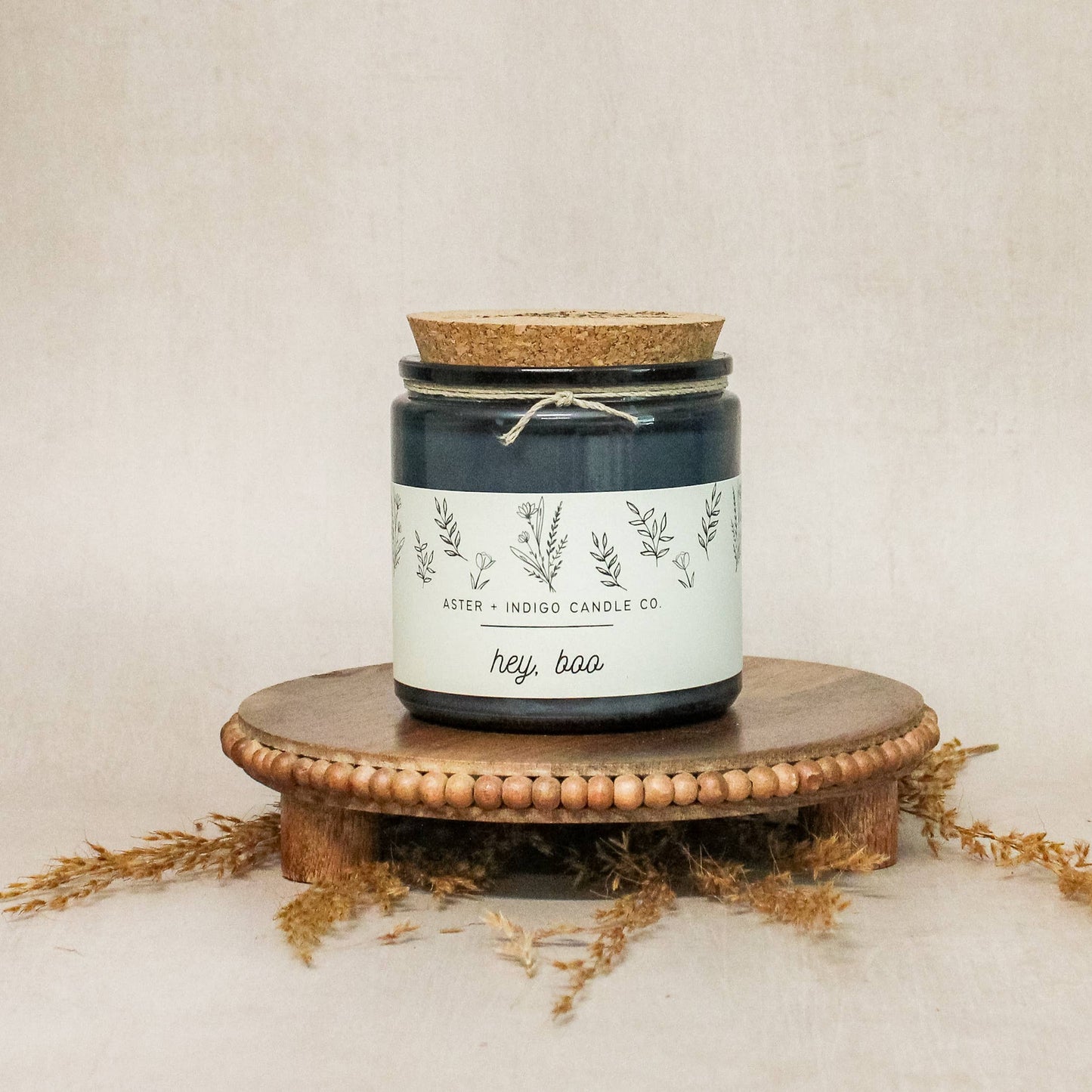AI114 Aster + Indigo Candle Co. - Hey, Boo | Fall + Halloween Candle