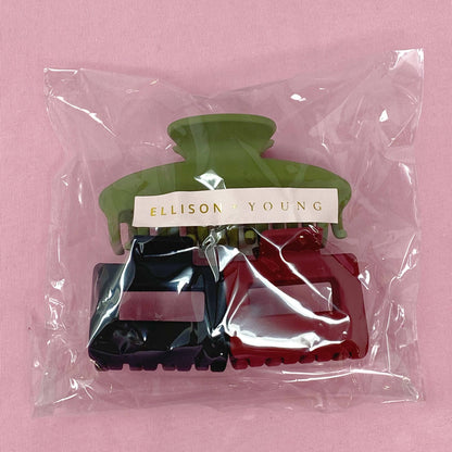 Ellison+Young - Matte Muted Hair Claw Set