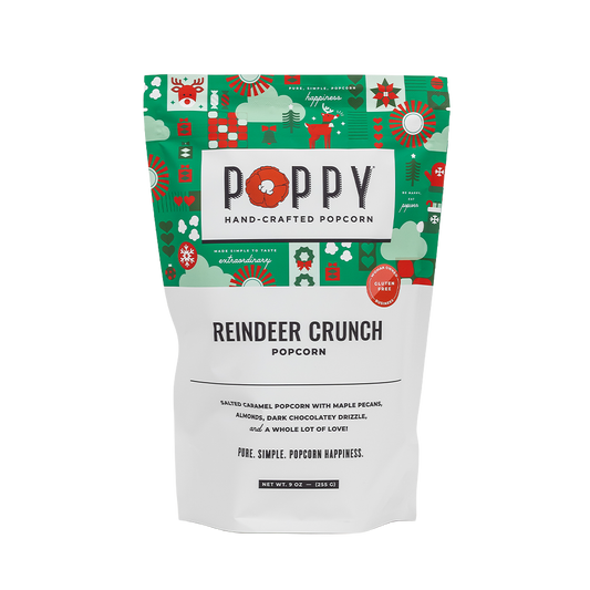 Poppy Hand-Crafted Popcorn - Reindeer Crunch Popcorn