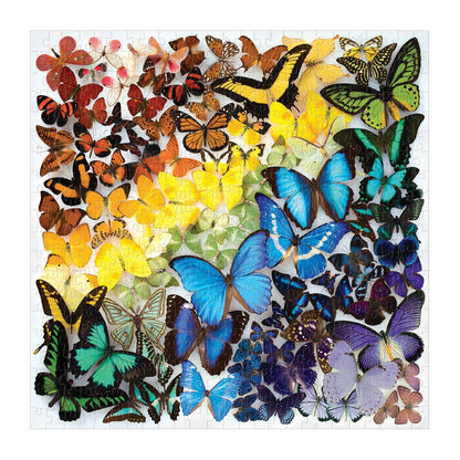 Chronicle Books - Rainbow Butterflies 500 Piece Puzzle