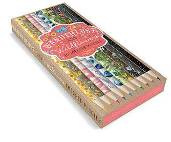 Chronicle Books - Wanderlust and Wildflowers Colored Pencils