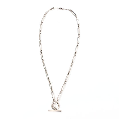Aili's Corner - 18K STAINLESS STEEL TOGGLE CHAIN NECKLACE