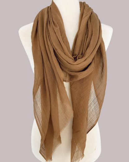 JC Sunny Fashion - 21 Colors- Super Soft Solid Color Scarf