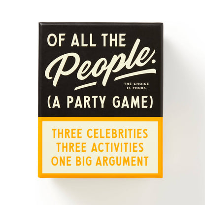 Chronicle Books - Brass Monkey Of All The People Social Game