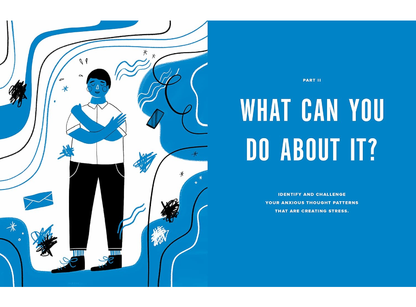 Blue Star Press - Goodbye, Anxiety: A Guided CBT Journal (Self Care)