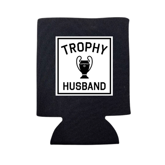 dkhandmade - TROPHY HUSBAND CAN COOLER