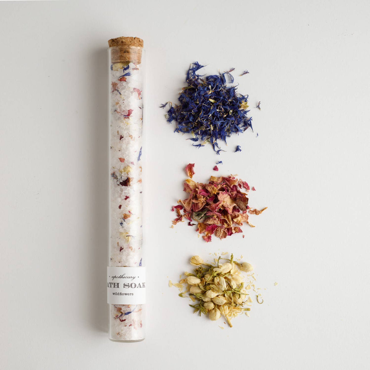 NP105 Nectar Republic - Wildflowers Bath Soak Tube | salts gift tea spa therapy