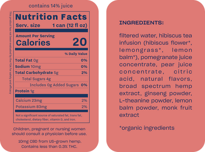 Recess - Pomegranate Hibiscus Recess