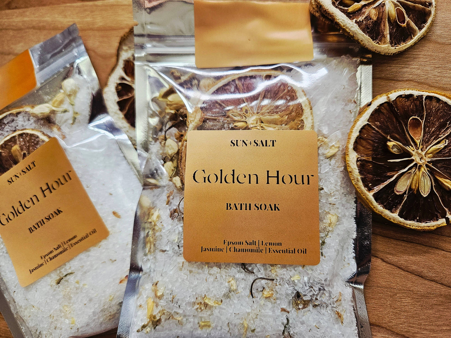 Lux&Lou - Golden Hour Bath Soak | Fall Exclusive Bath Salt Single Use