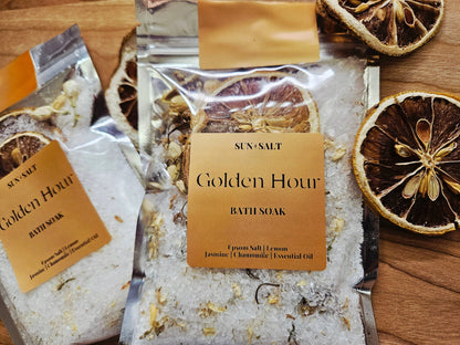 Lux&Lou - Golden Hour Bath Soak | Fall Exclusive Bath Salt Single Use