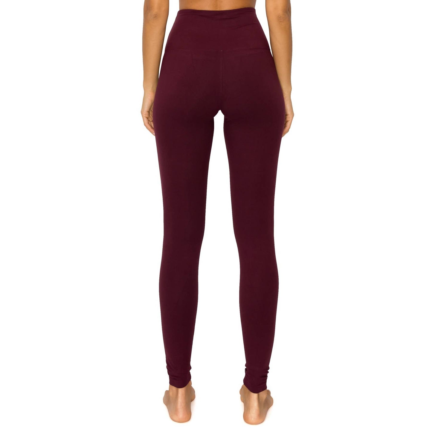 Leggings Depot - 5" Yoga Band Premium Solid Activewear Leggings