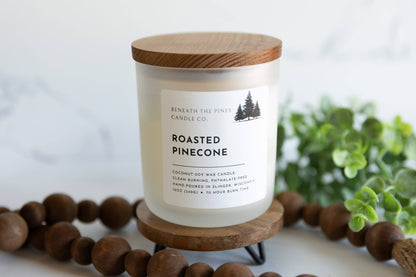 Beneath The Pines Candle Co. - Roasted Pinecone: Coconut-Soy Candle