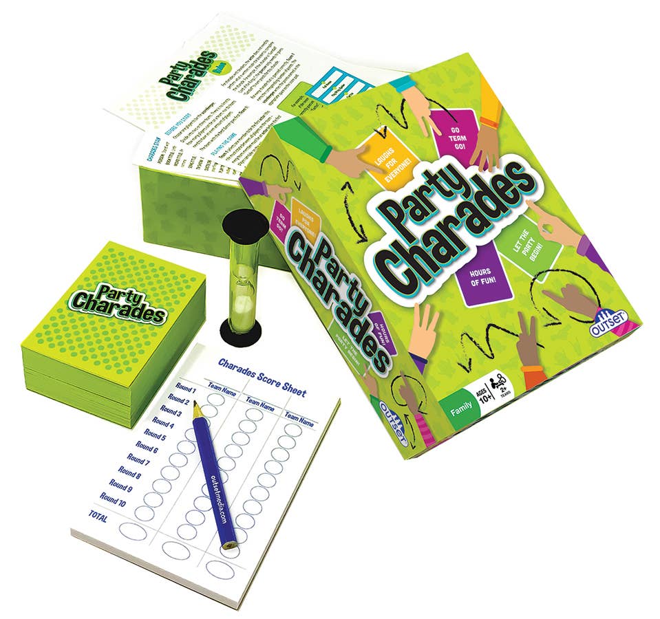 Outset Games and Cobble Hill Puzzles - Party Charades Game