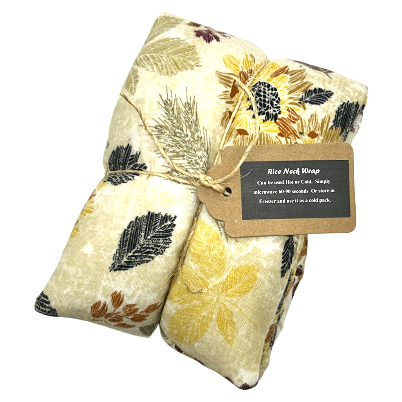 dkhandmade - Unscented Therapy Rice Neck Wraps