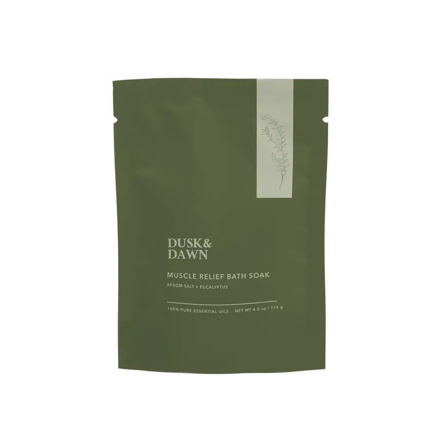 Giften Market - Muscle Relief Bath Soak Pouch - Epsom Salt + Eucalyptus Oil