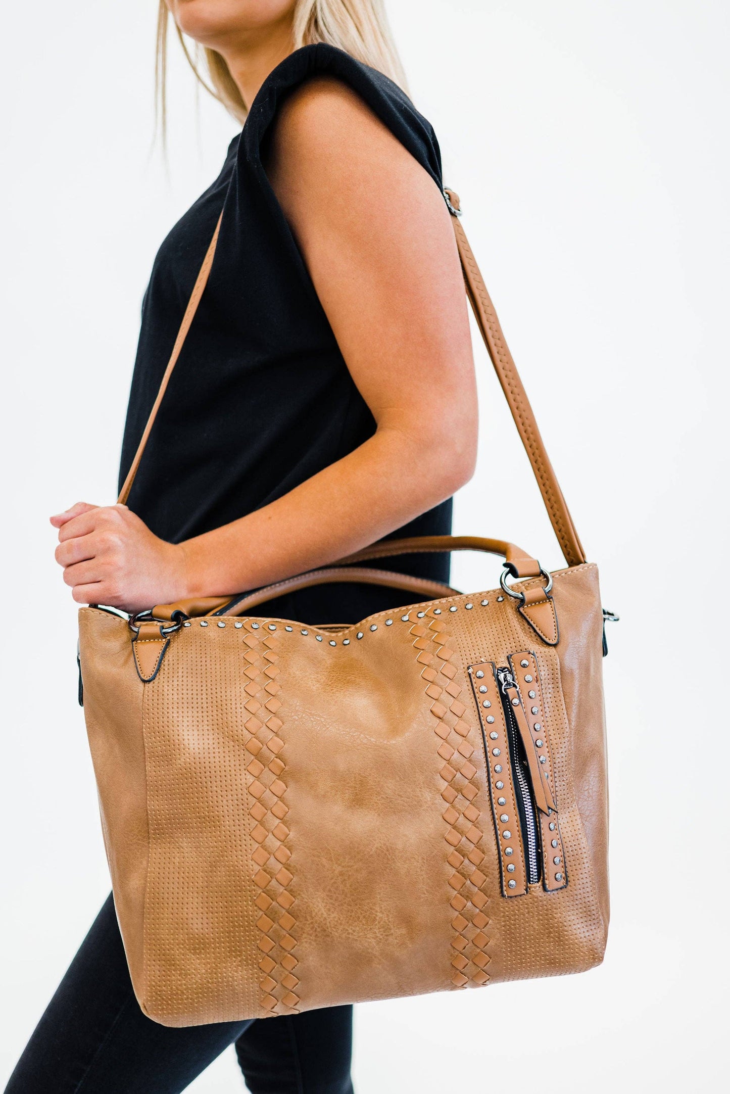 modern and chic - Ashlyn Tote Handbag Crossbody