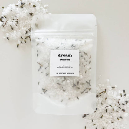 The Bohemian Box Shop - Dream Bath Soak Packet - 2oz or 4oz Bath Salts