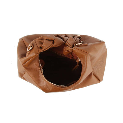 Handbag Factory Corp - Braided handle point hobo shoulder bag