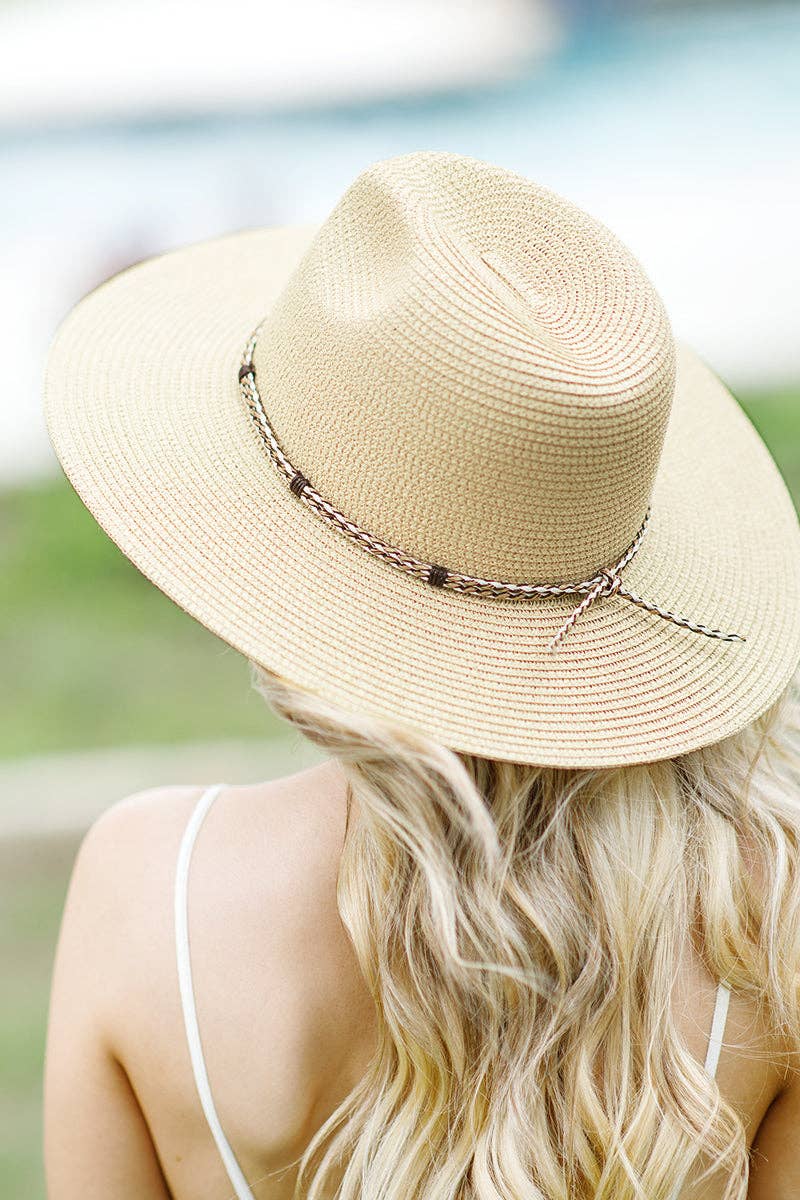 Urbanista - Braided Double Band Panama Hat