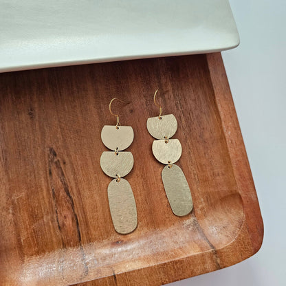 Spiffy & Splendid - Elizabeth Earrings - Gold // Jewelry, Gifts