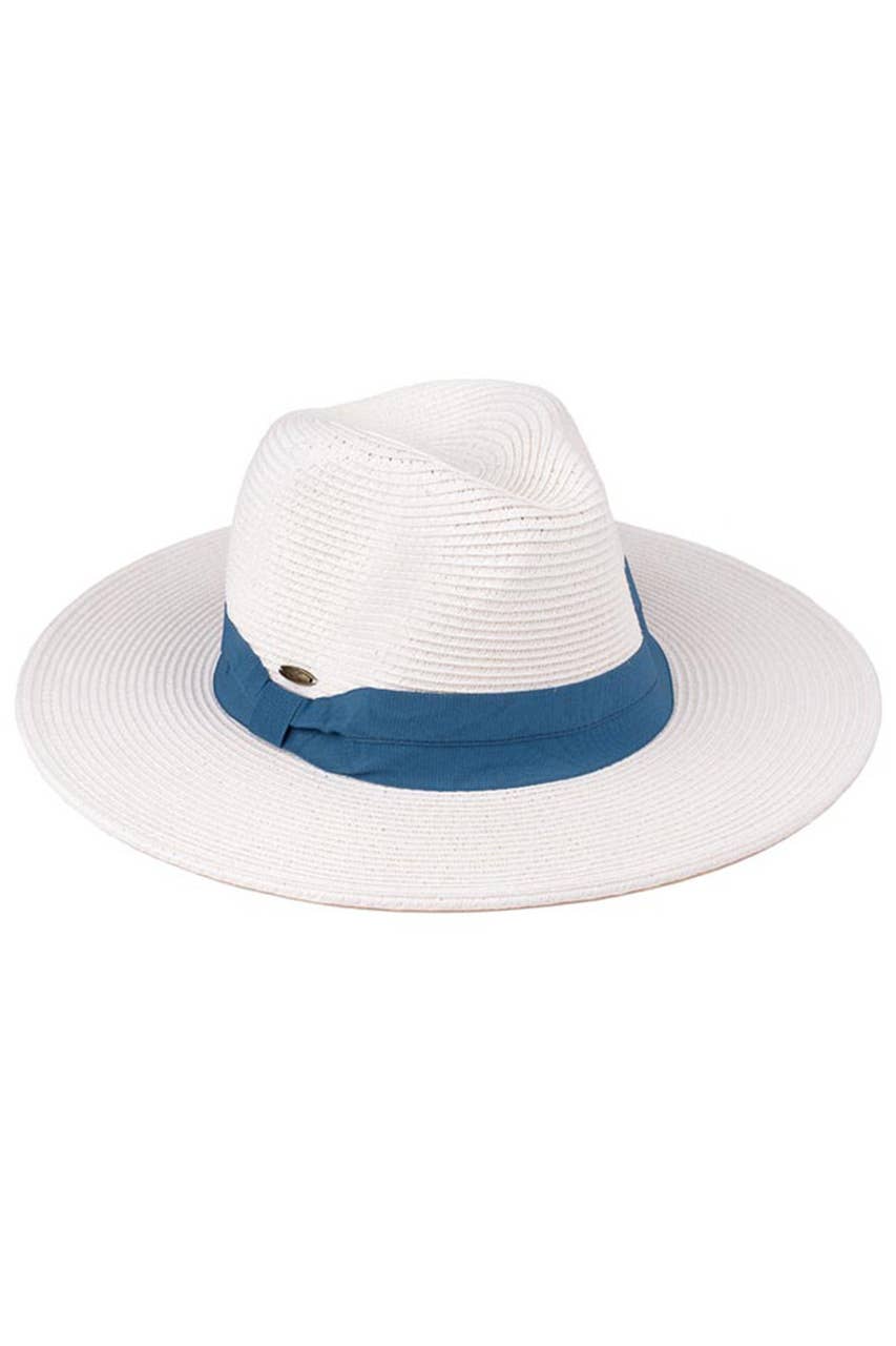 Hana - C.C Adjustable String Straw Hat