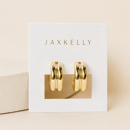 JaxKelly - Gold Hoop - Bold - Earrings