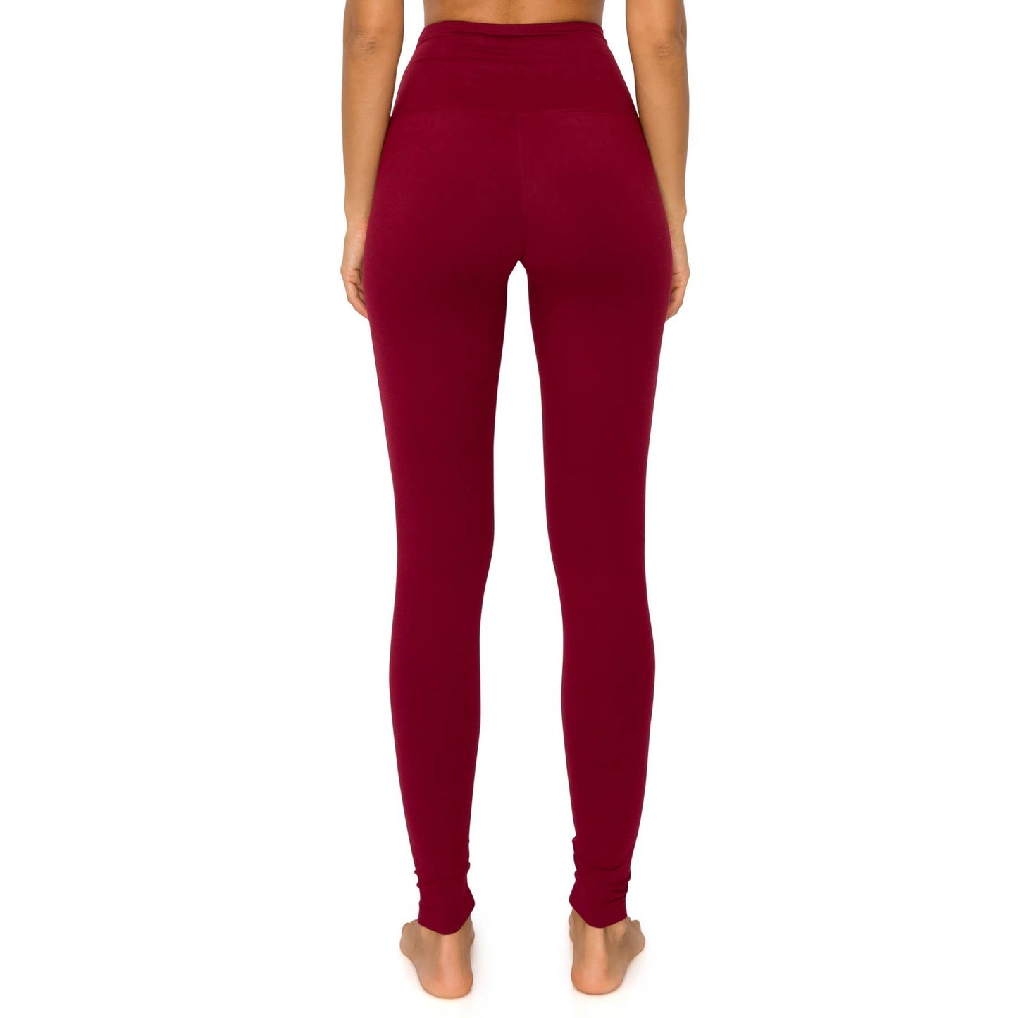 Leggings Depot - 5" Yoga Band Premium Solid Activewear Leggings