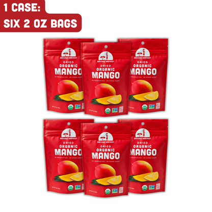 Mavuno Harvest Organics - Organic Dried Mango, 6-pack case